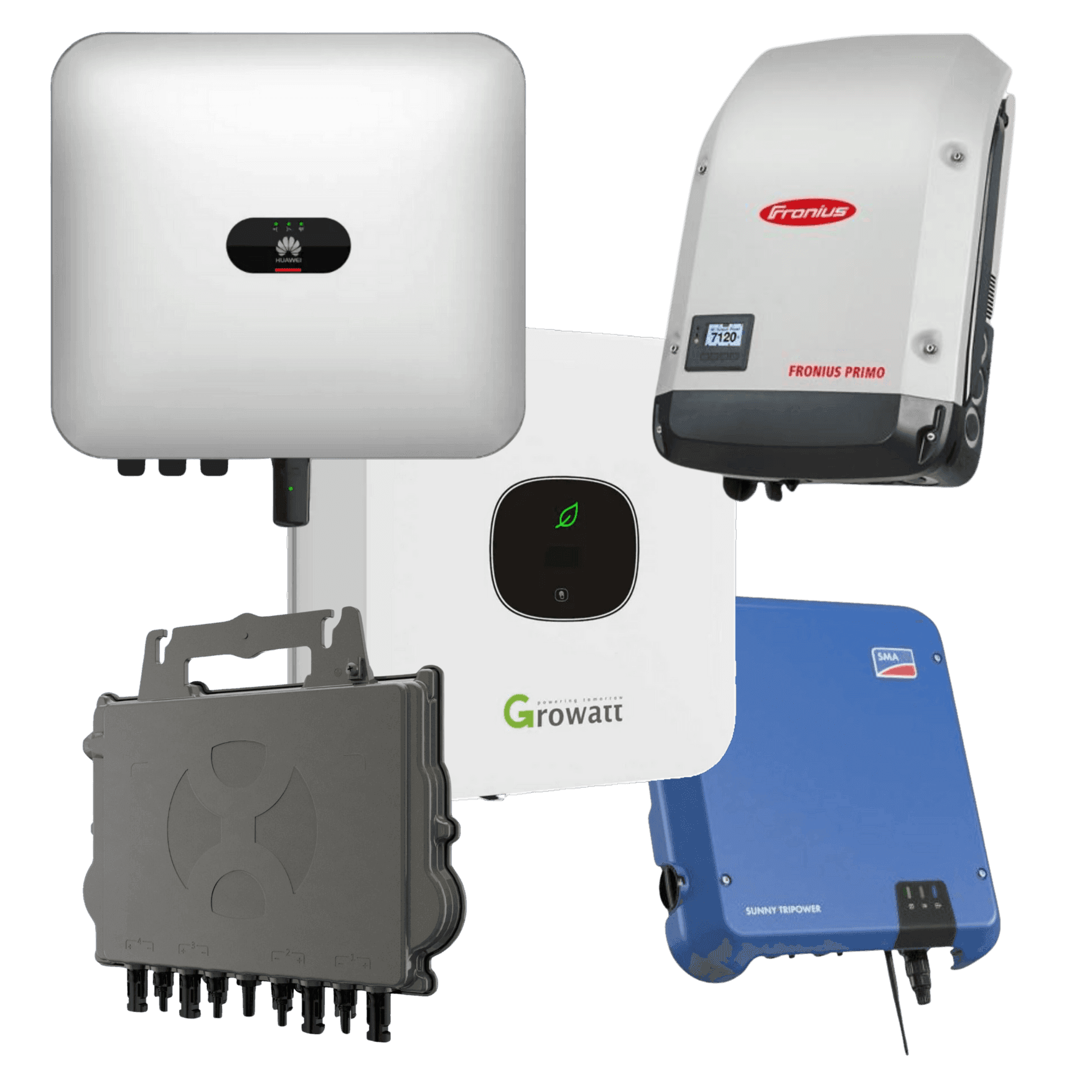Onduleurs et micro-onduleurs pour installation solaire