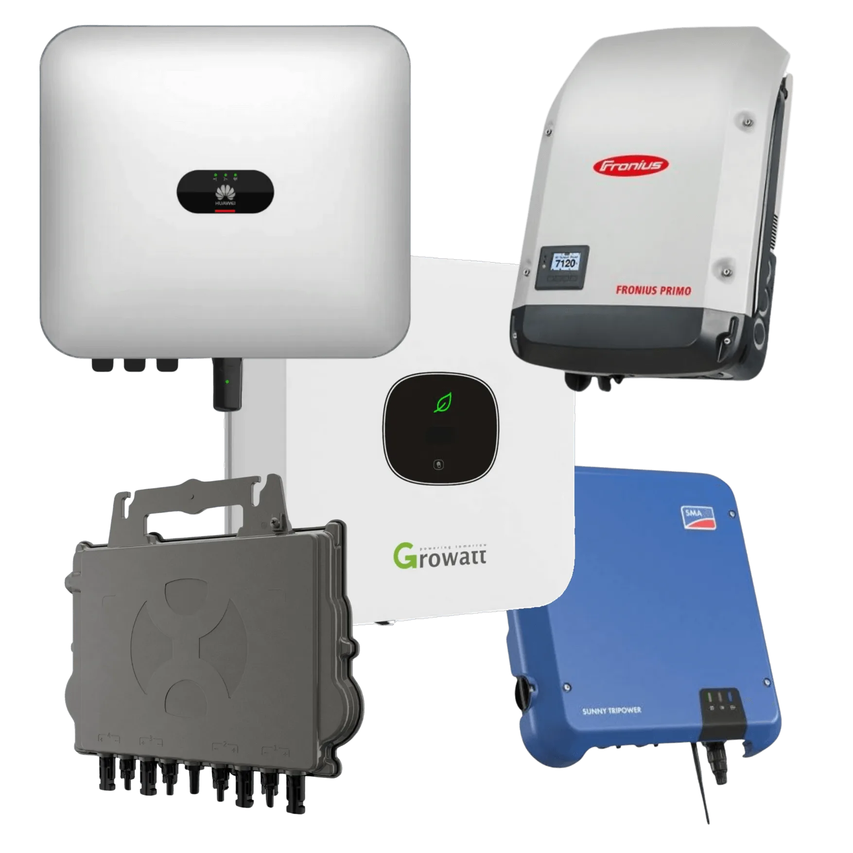 Onduleurs et micro-onduleurs pour installation solaire