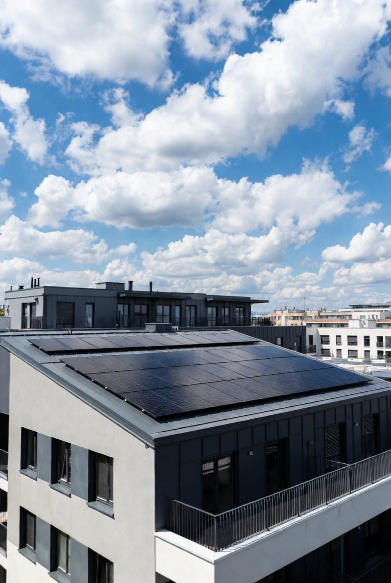 Panneaux solaires pour copropriété — autoconsommation collective