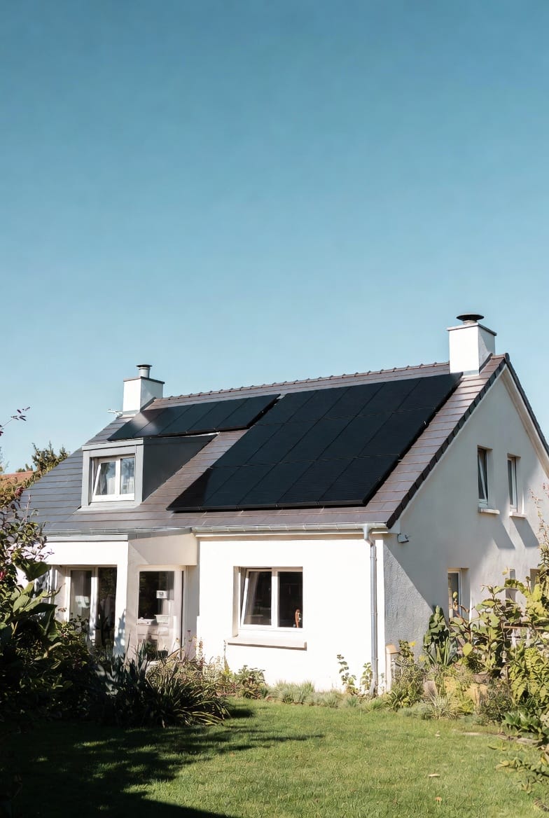 Panneaux solaires pour maison individuelle
