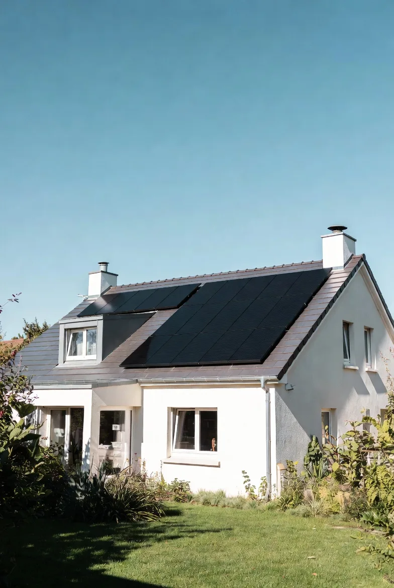 Panneaux solaires pour maison individuelle