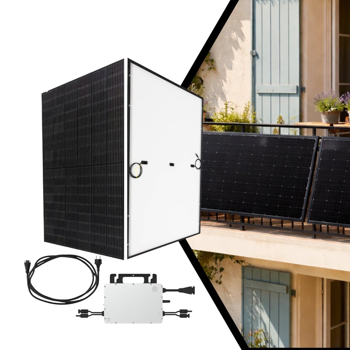 Kit solaire plug and play pour balcon