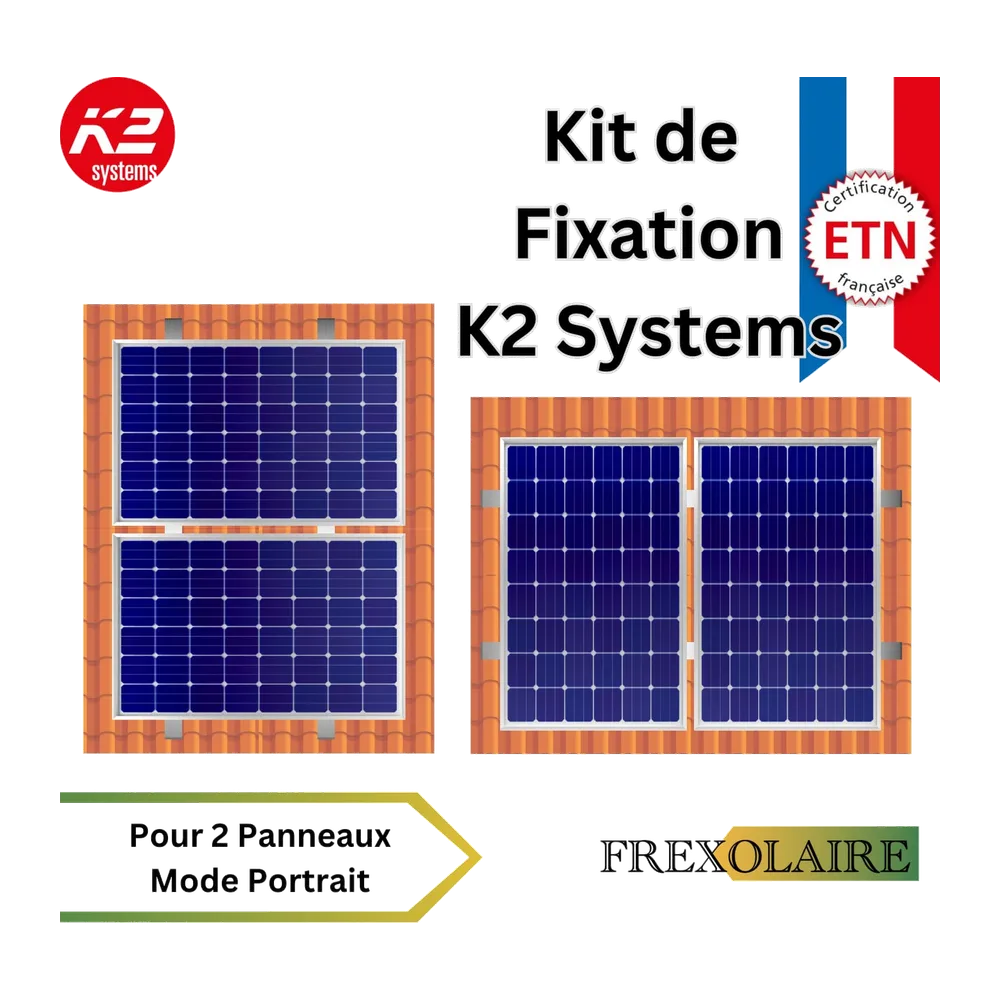 Système de fixation K2 Systems SingleRail — vue 1