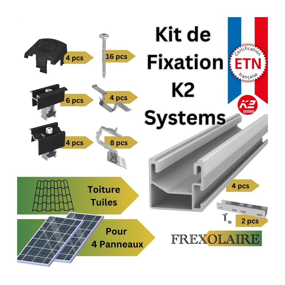 Système de fixation K2 Systems SingleRail — vue 16