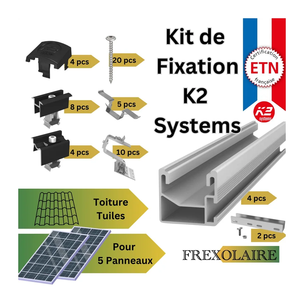 Système de fixation K2 Systems SingleRail — vue 18