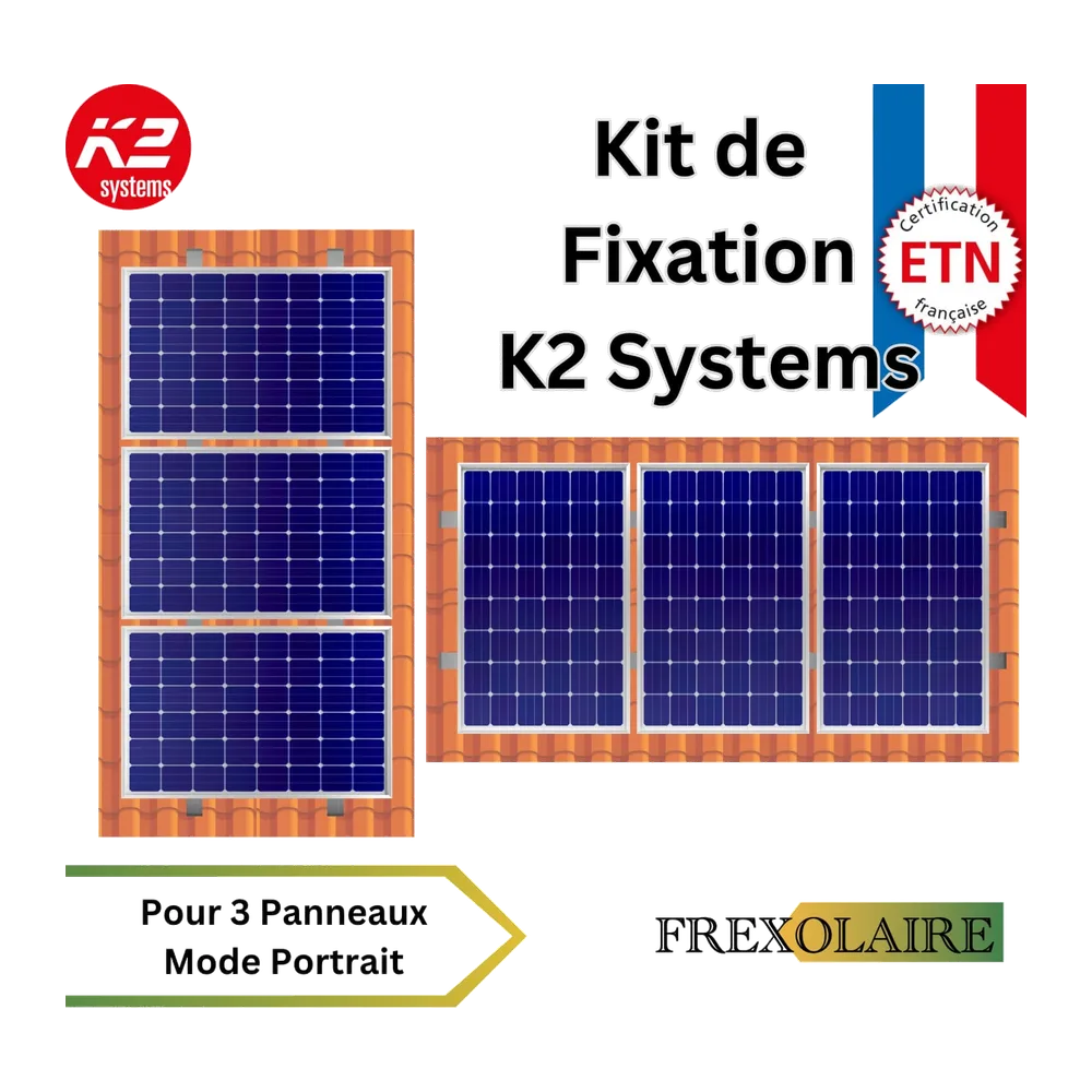 Système de fixation K2 Systems SingleRail — vue 3