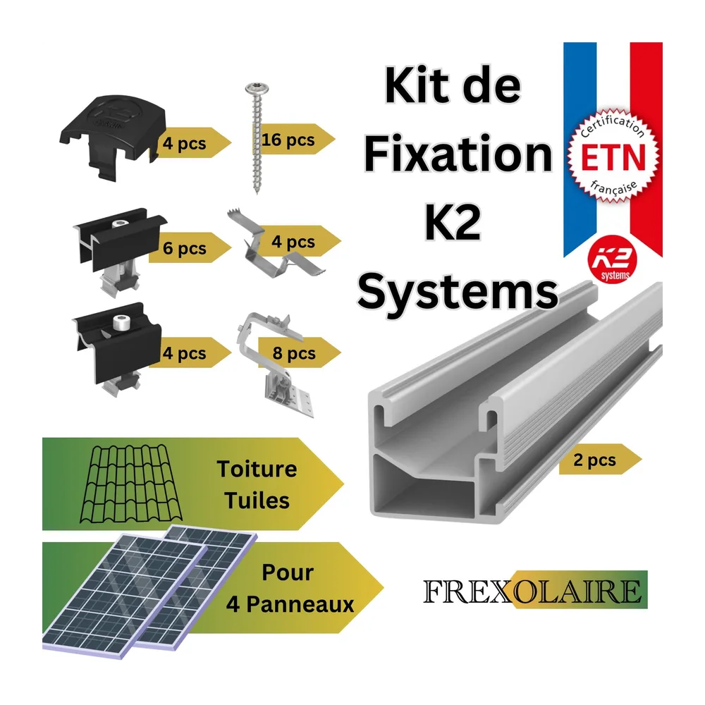 Système de fixation K2 Systems SingleRail — vue 6