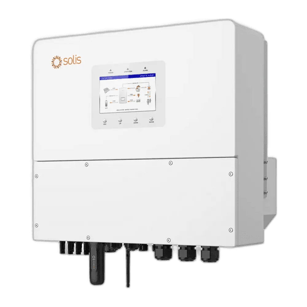 Onduleur hybride Solis S6 Eh3P12K 4MPPT haute tension Batteries