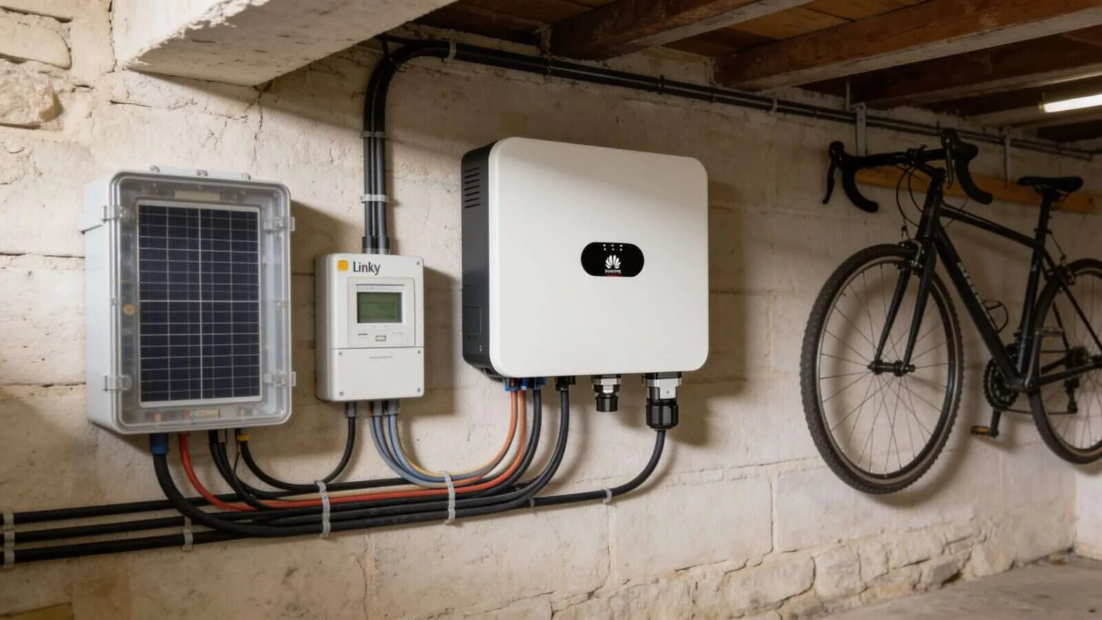 Pose de panneaux par une équipe RGE, photovoltaïque pour bureaux et tertiaire — batterie virtuelle UrbanSolar