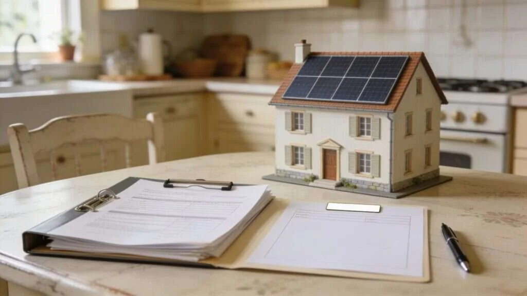 Dossier de financement de travaux de rénovation énergétique