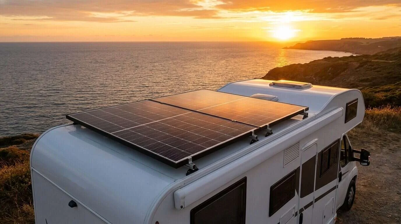 Panneaux solaires photovoltaïques installés par FreXolaire — Installation solaire off-grid
