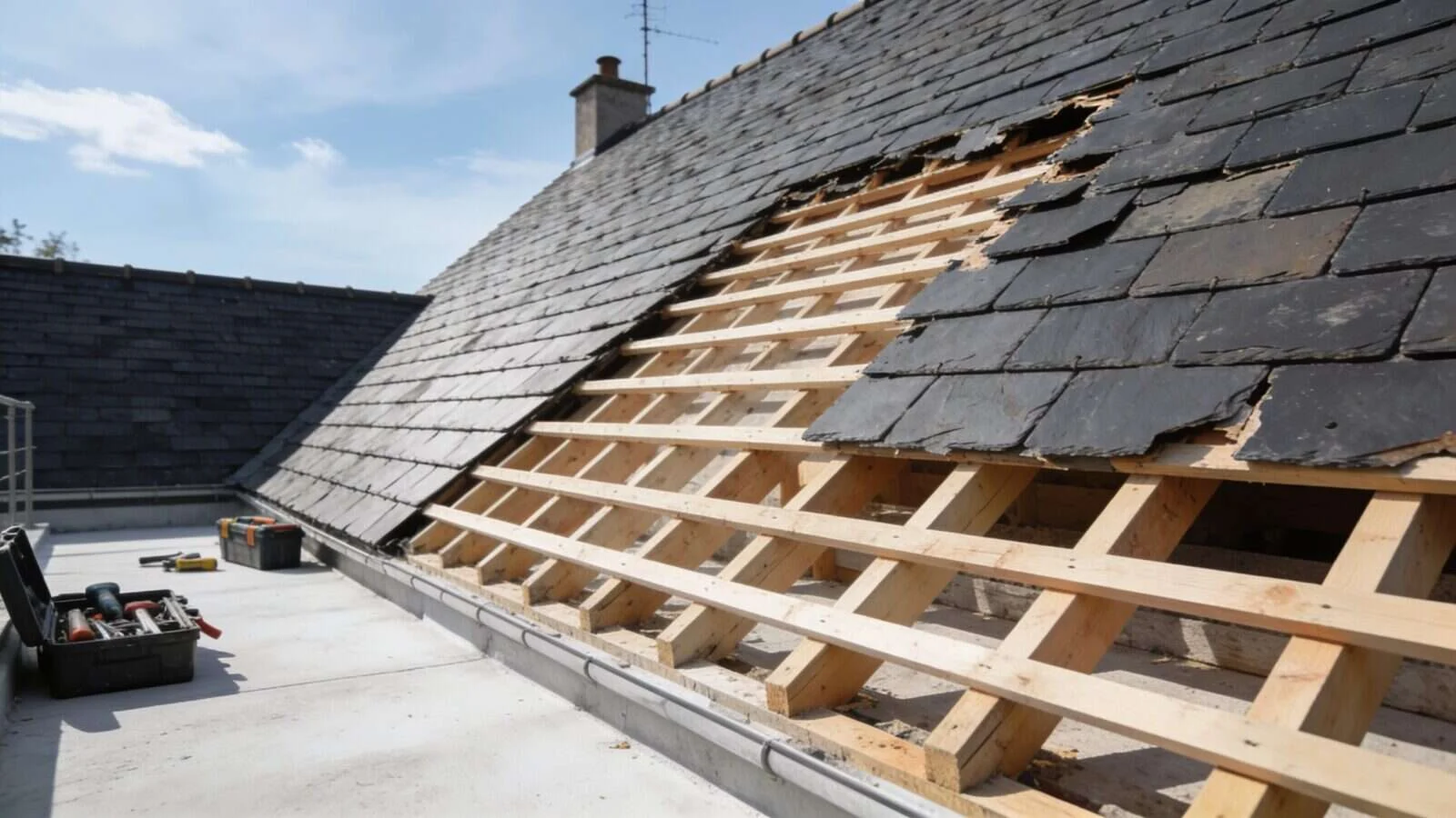 Gros plan de panneaux solaires en autoconsommation, copropriétés mixtes (résidence + commerces) — Intégration au bâti