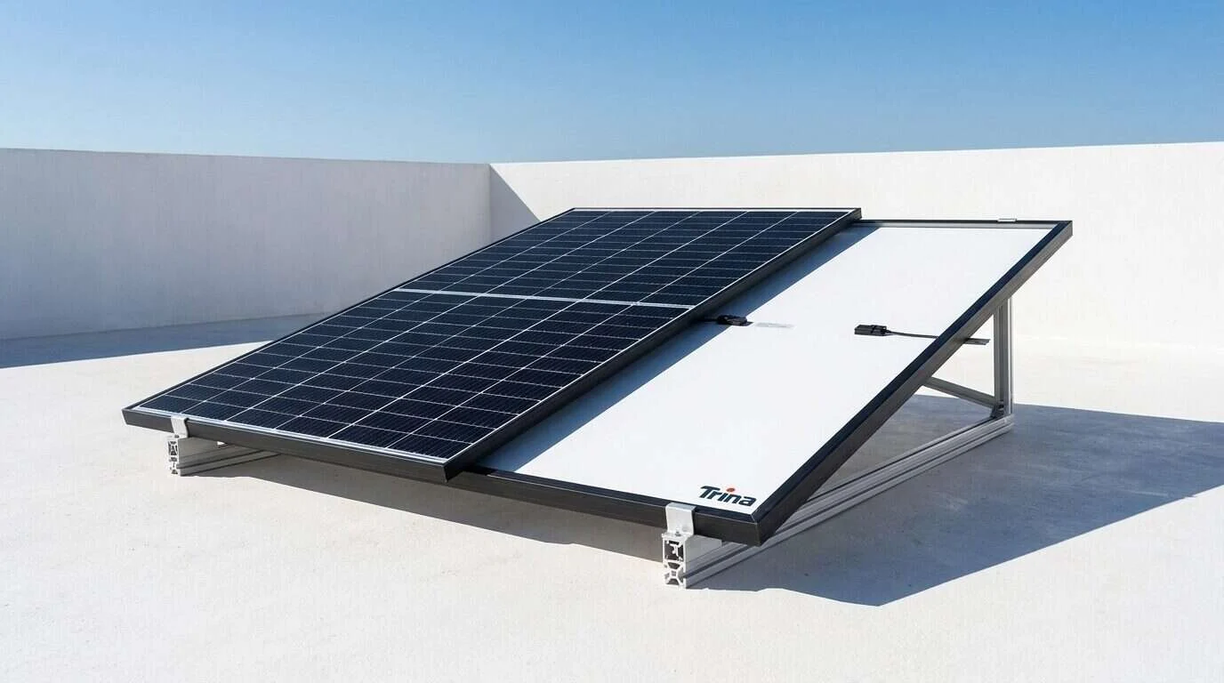 Panneaux solaires photovoltaïques installés par FreXolaire — panneaux solaires bifaciaux