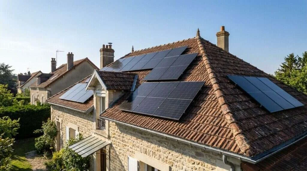 Panneaux solaires photovoltaïques installés par FreXolaire — Panneaux solaires à Reims