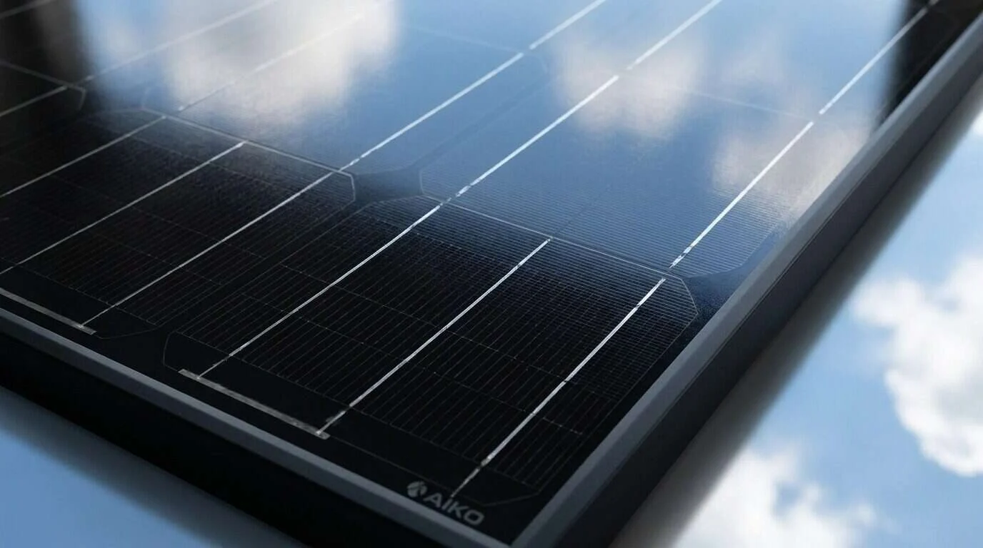 Champ de panneaux solaires Bretagne produisant malgré un ciel souvent nuageux — production solaire par région