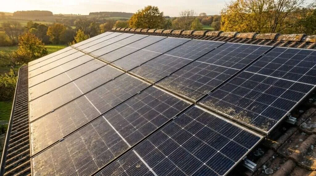Panneaux solaires après vingt ans