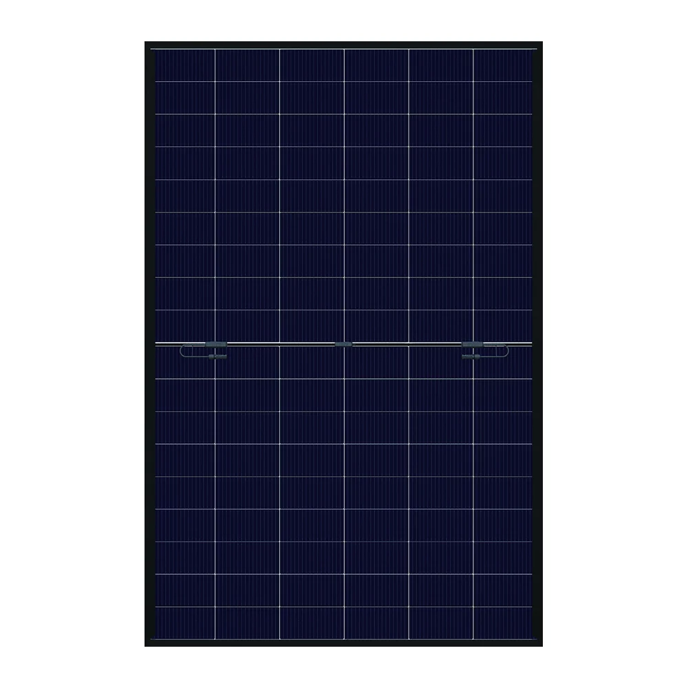 Panneau solaire DMEGC DM510G12RT-B54HBT 510 Wc bi-verre bifacial transparent N-Type, 108 demi-cellules