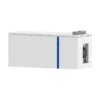 Batterie Deye AI-W5.1-B, module blanc allongé avec liseré bleu et connecteur latéral