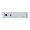 Batterie Deye BOS-A-Pack7.68, module rack blanc vu de face avec bornes B+ et B-