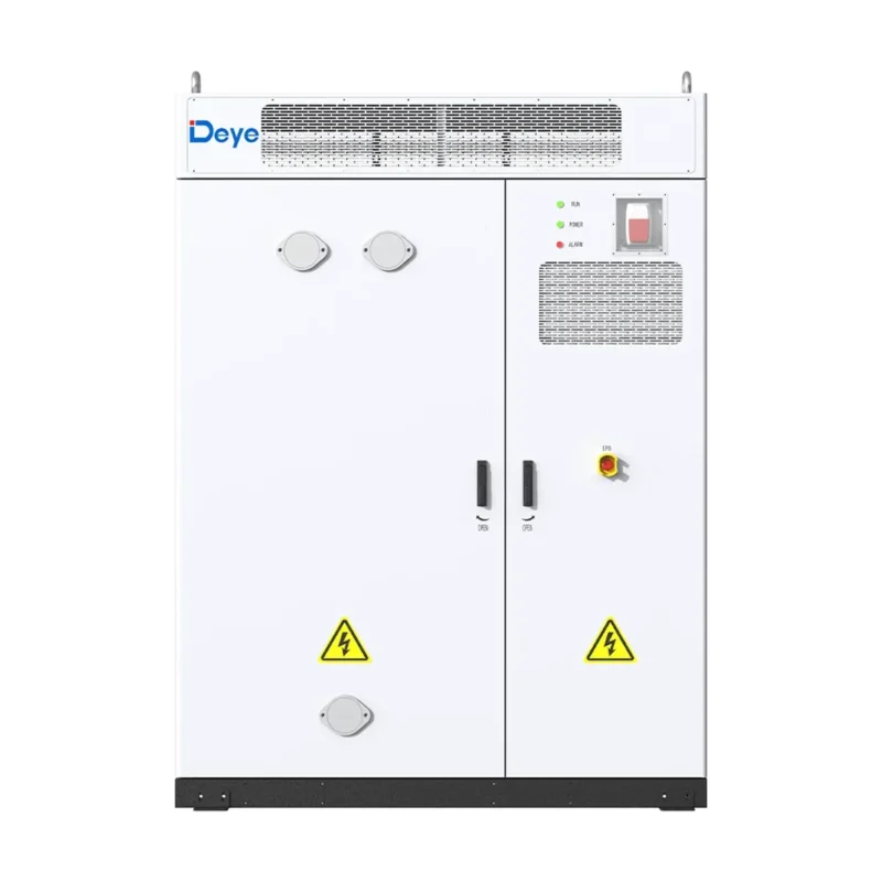 Batterie Deye MS-GS215-2H3, armoire industrielle blanche à deux portes
