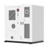 Batterie Dyness DH200F, armoire extérieure blanche à deux portes avec climatiseur et logo D