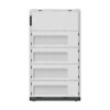 Batterie Fronius Reserva Module : tour ouverte montrant quatre modules empilés sous le BMS