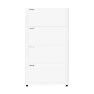Batterie Growatt ALP 5.0L-E2, modules blancs empilés en colonne