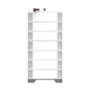 Batterie Growatt APX 14.3P-B1, colonne de modules commerciaux blancs sur socle gris
