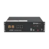 Batterie Pylontech UP2500 vue de face, module rack noir à bornes cuivrées et logo Pylontech
