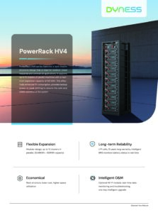 Fiche technique Module batterie Dyness HV51100 5,12 kWh pour baie PowerRack HV4