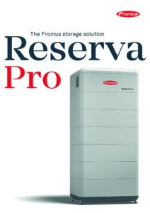 Fiche technique Module de batterie Fronius Reserva Pro 3,98 kWh (extension)