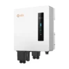 Onduleur batterie Solis S6-EA1P monophasé, petit boîtier blanc avec bandeau noir à voyants