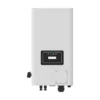 Onduleur Deye G06P3 triphasé, boîtier blanc compact avec écran LCD en façade