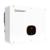 Onduleur Growatt MID 17KTL3-X triphasé, grand boîtier blanc plat avec afficheur OLED central