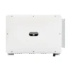 Onduleur Huawei SUN2000-100KTL-M2 triphasé, large boîtier blanc avec voyants LED et sectionneurs DC