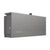 Onduleur hybride EcoFlow PowerOcean monophasé, boîtier gris plat et allongé avec logo EcoFlow