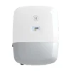 Onduleur hybride Hoymiles HIT-L-G3S blanc et gris avec petit écran LCD en façade