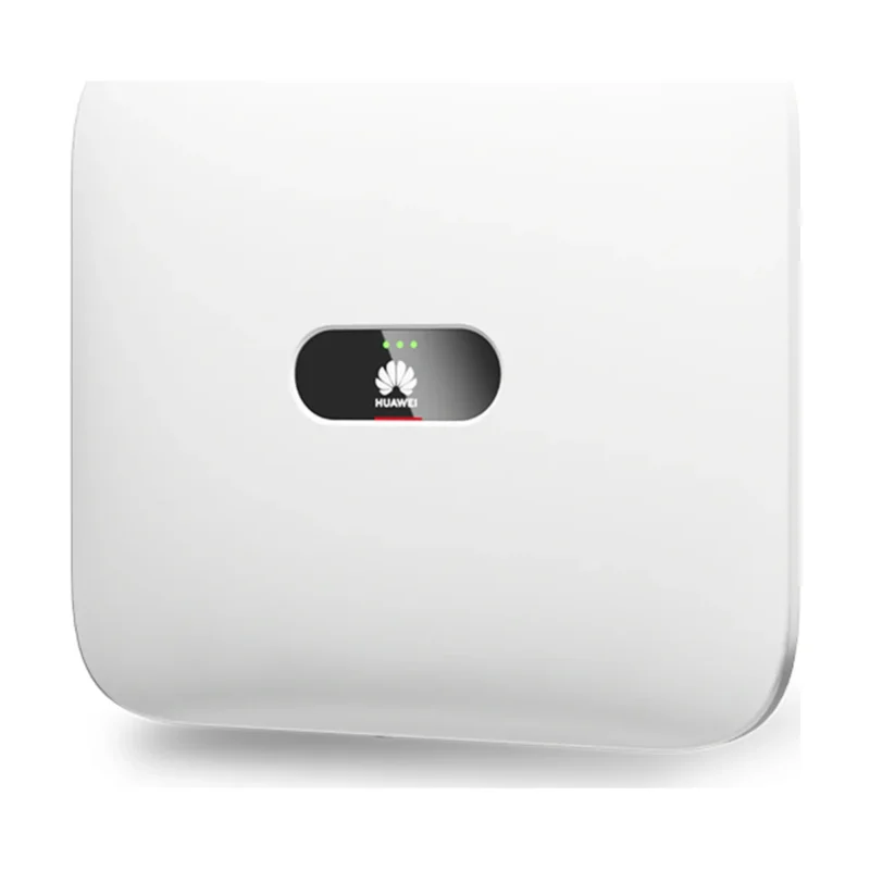 Onduleur hybride Huawei SUN2000-KTL-M1 triphasé, boîtier blanc carré vu de face