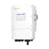Onduleur hybride Solis S6-EH3P K02 triphasé basse tension, boîtier blanc vertical avec écran
