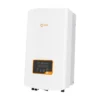 Onduleur Solis S6-GR1P monophasé, boîtier blanc vertical avec écran LCD et logo Solis