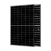 Panneau solaire Aiko Neostar 2P+54 bi-verre, cadre noir et fond blanc entre les cellules