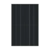 Panneau solaire DMEGC G12RT-B48HBT 3.0 vu de face : cellules noires, fond transparent et cadre noir