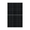 Panneau solaire DMEGC G12RT-B48HSW vu de face, cellules noires sur fond blanc et cadre aluminium argent