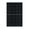 Panneau solaire DMEGC G12RT-B54HBW vu de face : 108 cellules noires, fond blanc et fin cadre noir