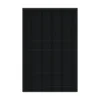 Panneau solaire DMEGC G12RT-G54HBB de face, entièrement noir : 108 cellules, fond et cadre noirs