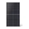 Panneau solaire JA Solar JAM60D42 LB vu de face, 120 demi-cellules noires et cadre noir