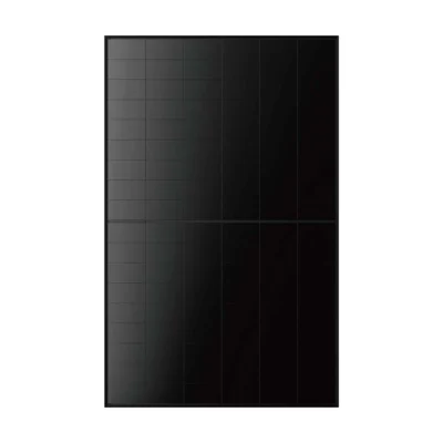Panneau solaire LONGi EcoLife LR7-54HJBB tout noir, face avant uniforme sans rubans