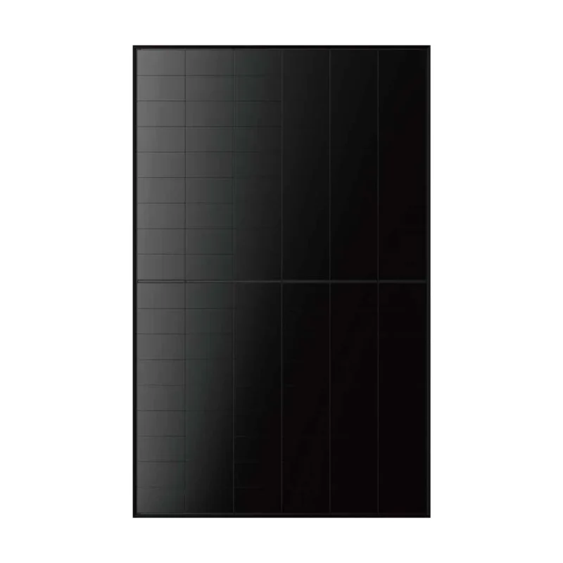 Panneau solaire LONGi EcoLife LR7-54HJBB tout noir, face avant uniforme sans rubans