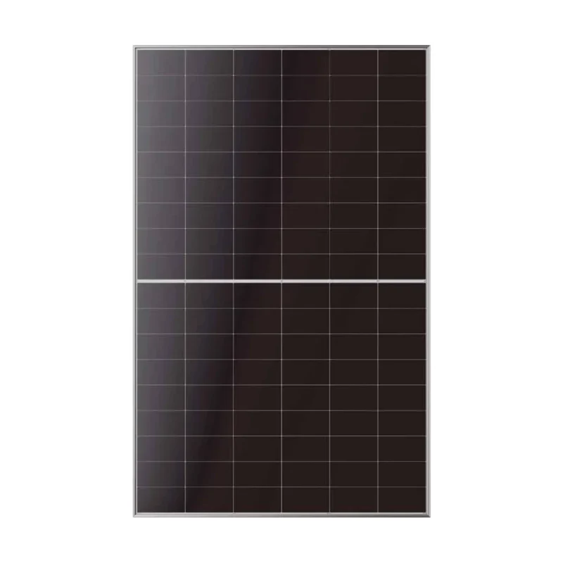 Panneau solaire LONGi EcoLife LR7-54HJD 500 Wc, face avant sombre et cadre noir