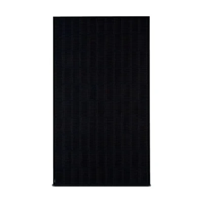 Panneau solaire Voltec Tarka L 110R Basalte tout noir, cellules et cadre noirs